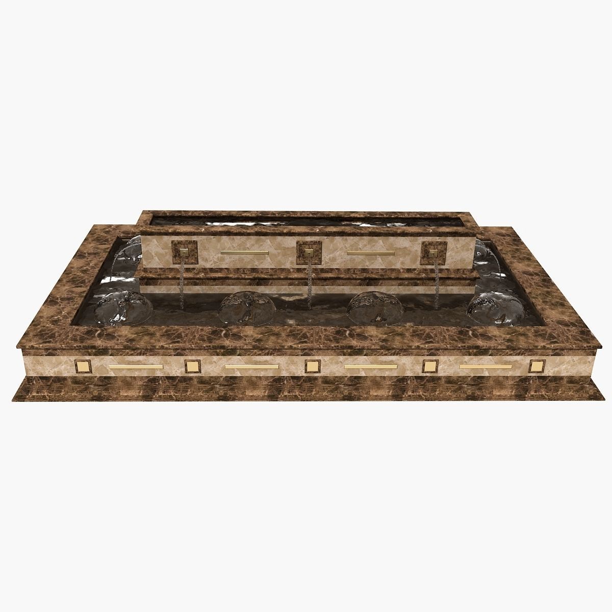 Fountain 02 3D model_3