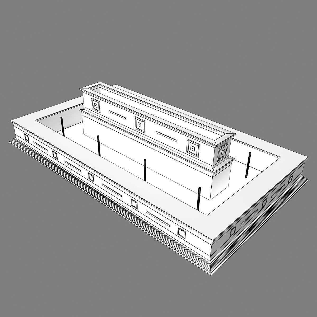 Fountain 02 3D model_13