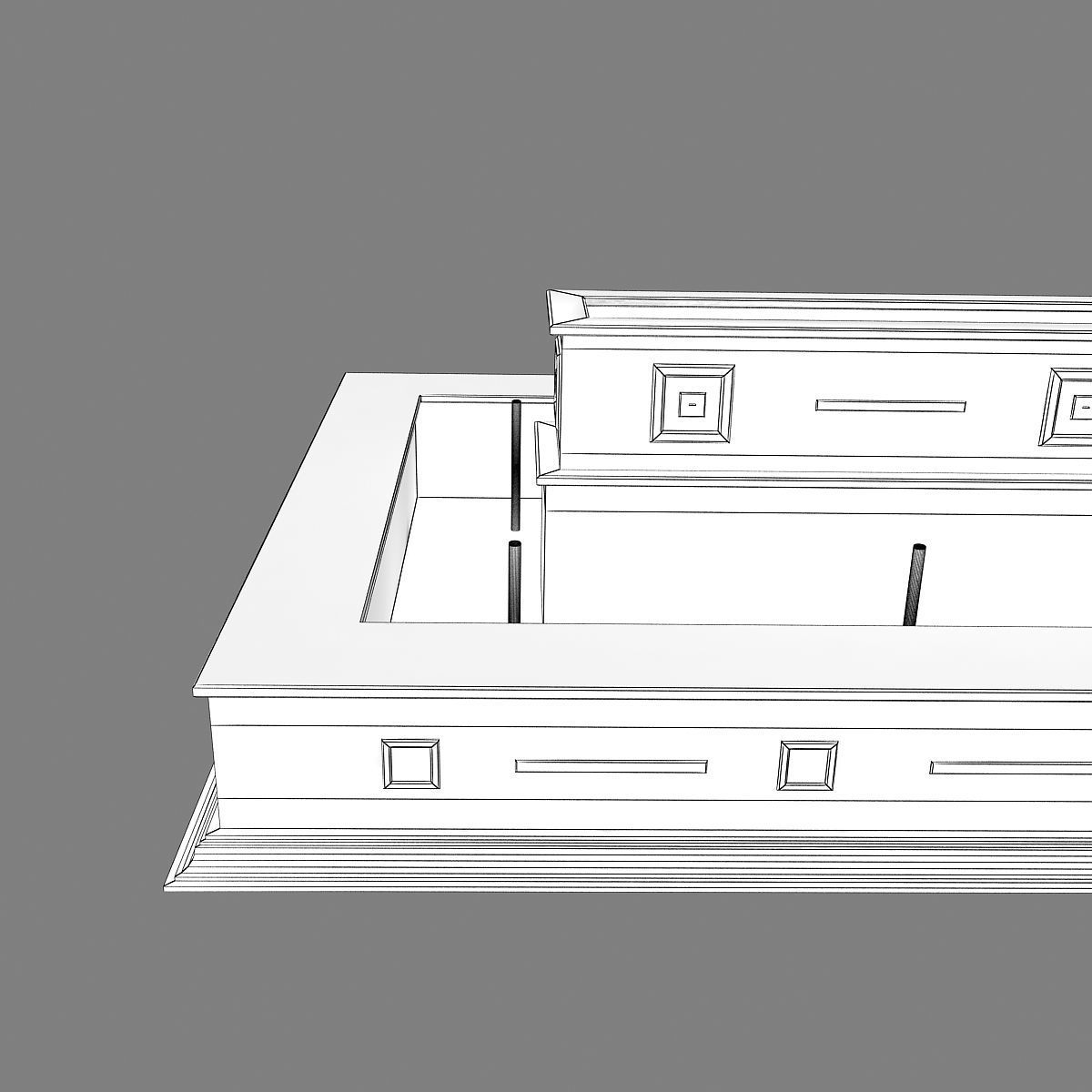 Fountain 02 3D model_15