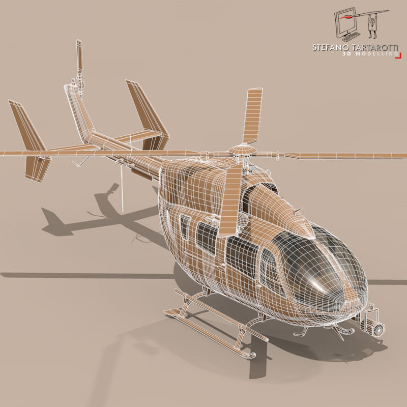  UH72 Lakota 3D model_6