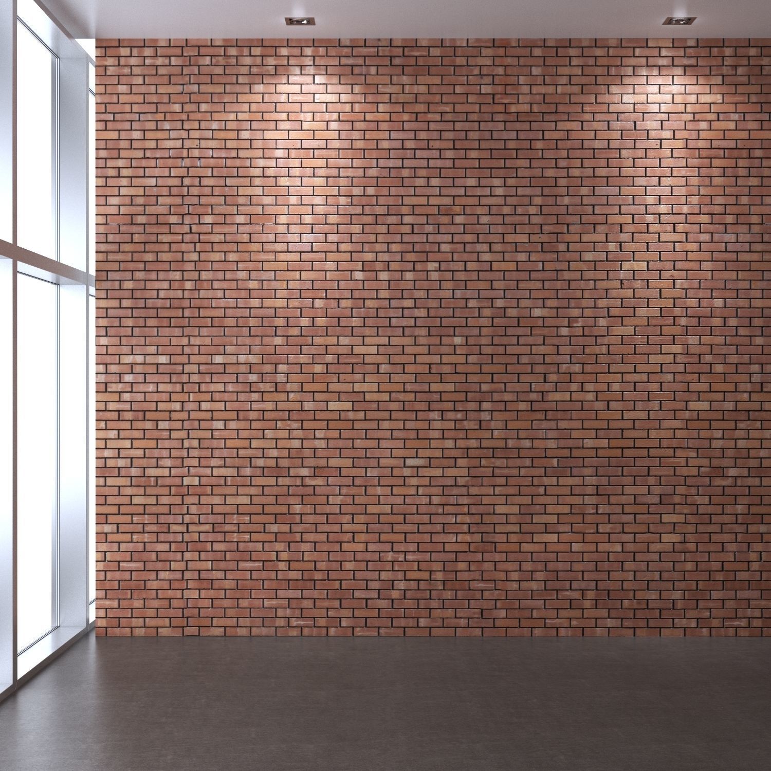 Brickwork brown 300 Texture_3