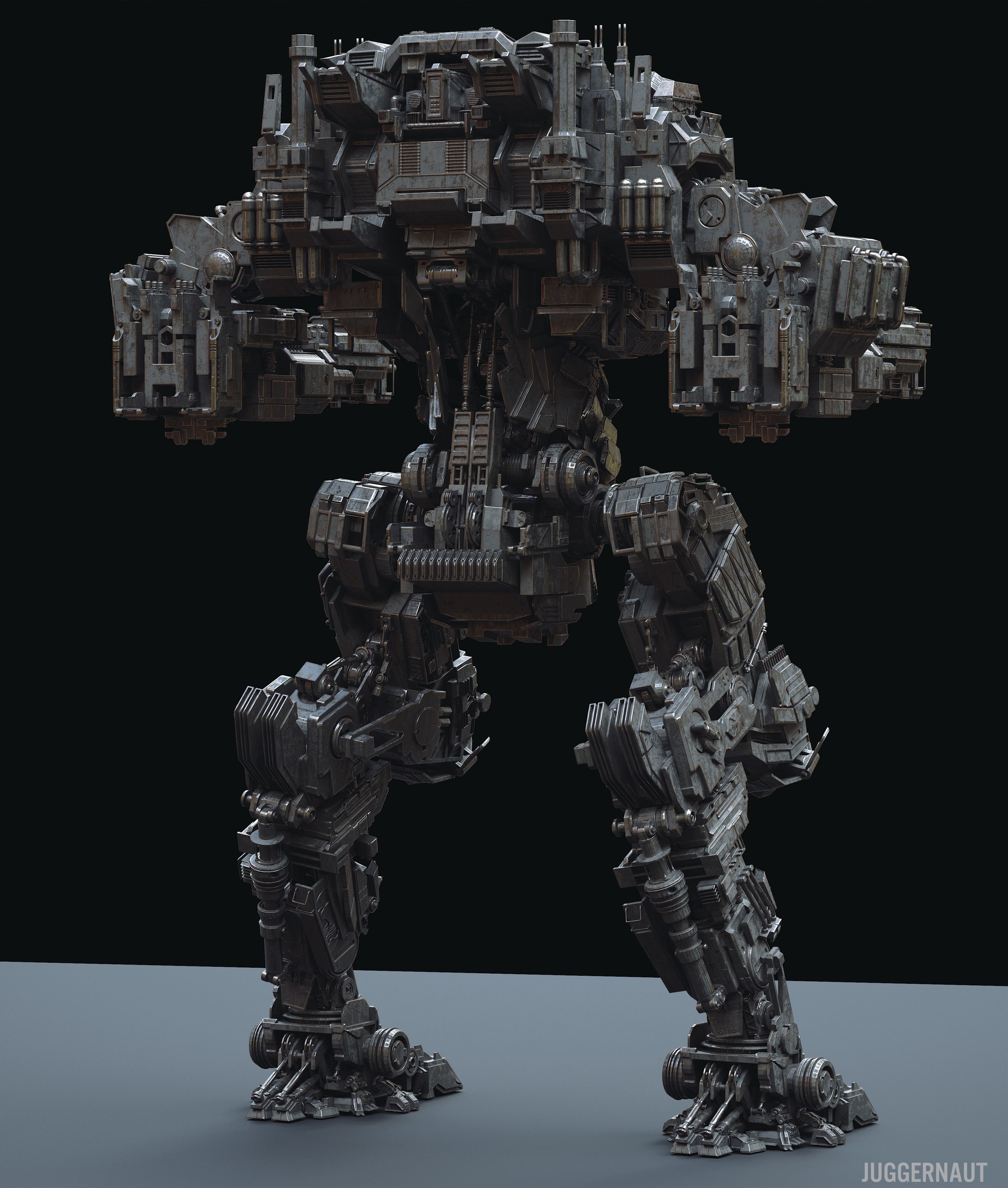Juggernaut Free 3D model_1