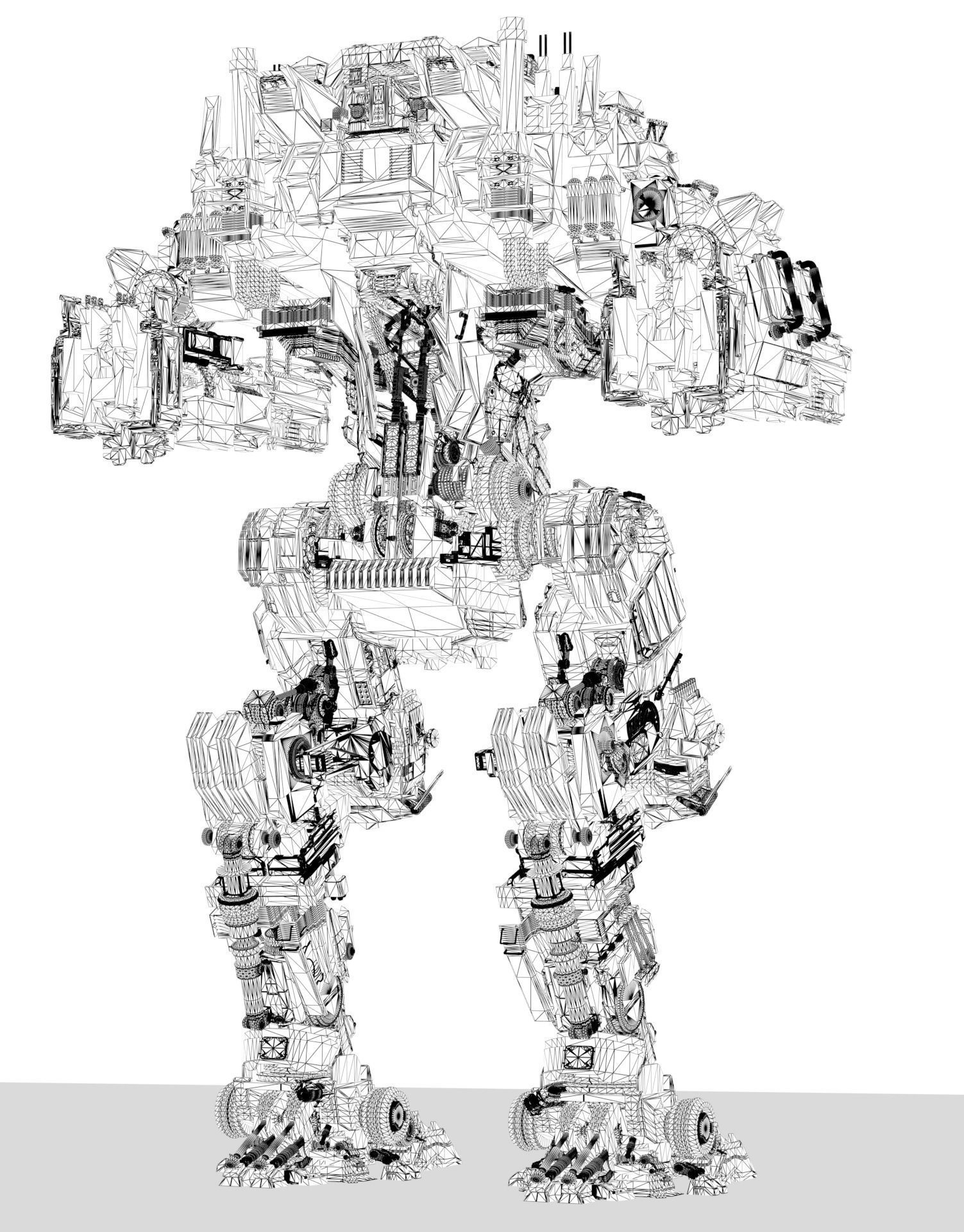 Juggernaut Free 3D model_7