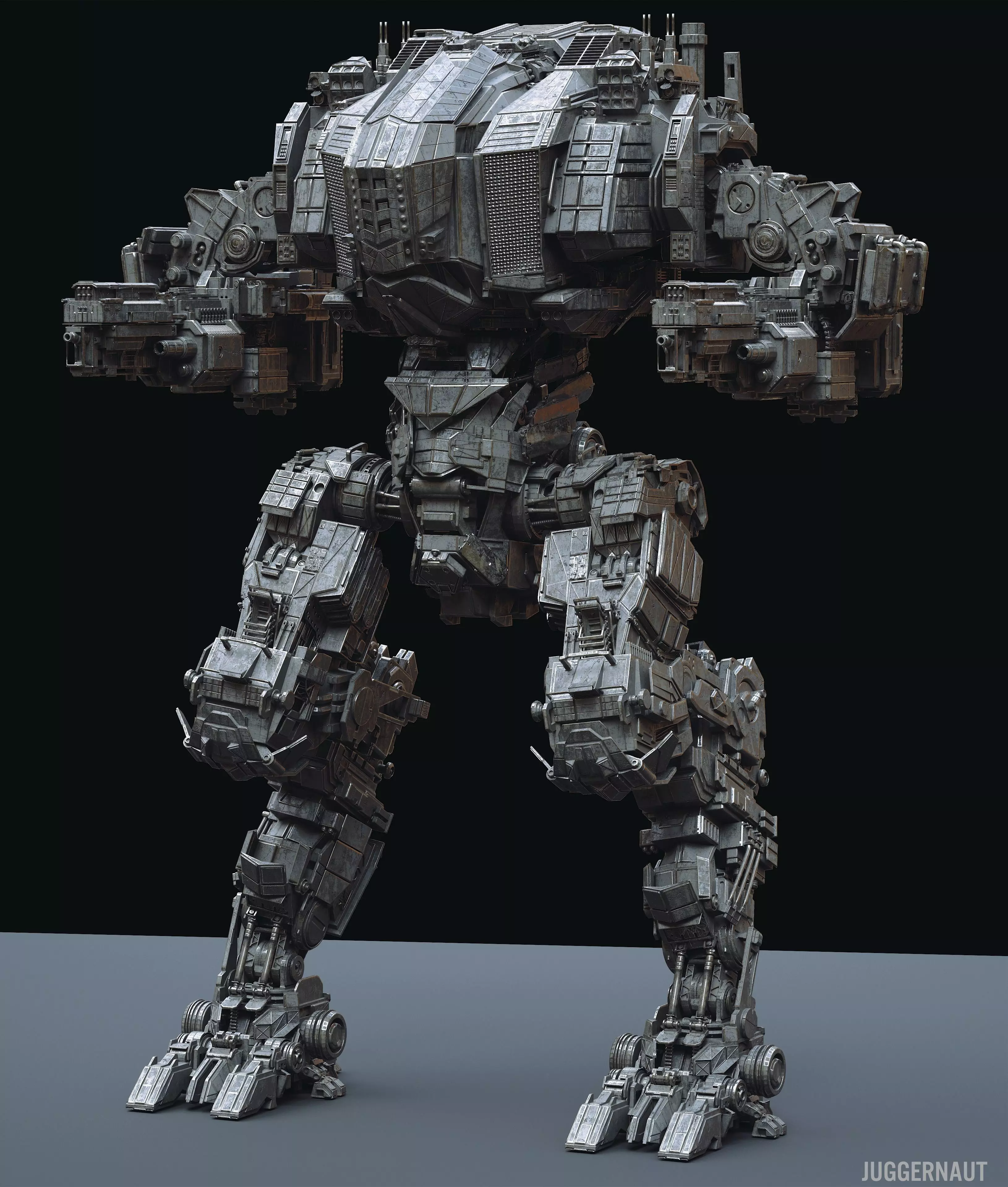 Juggernaut Free 3D model_0