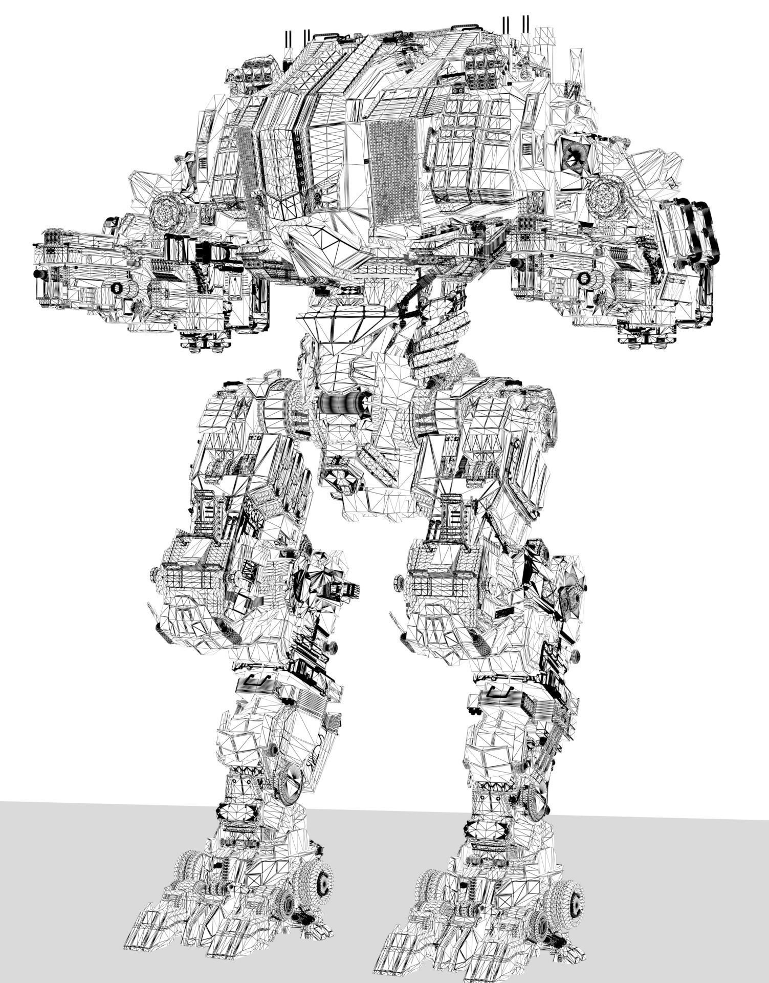 Juggernaut Free 3D model_6