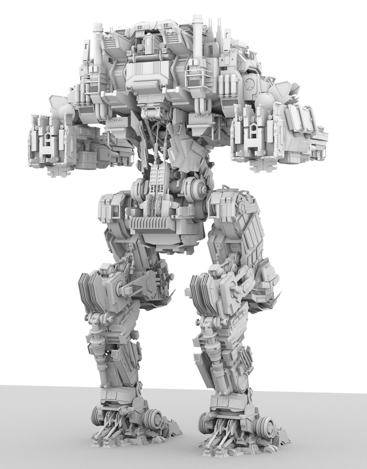 Juggernaut Free 3D model_8