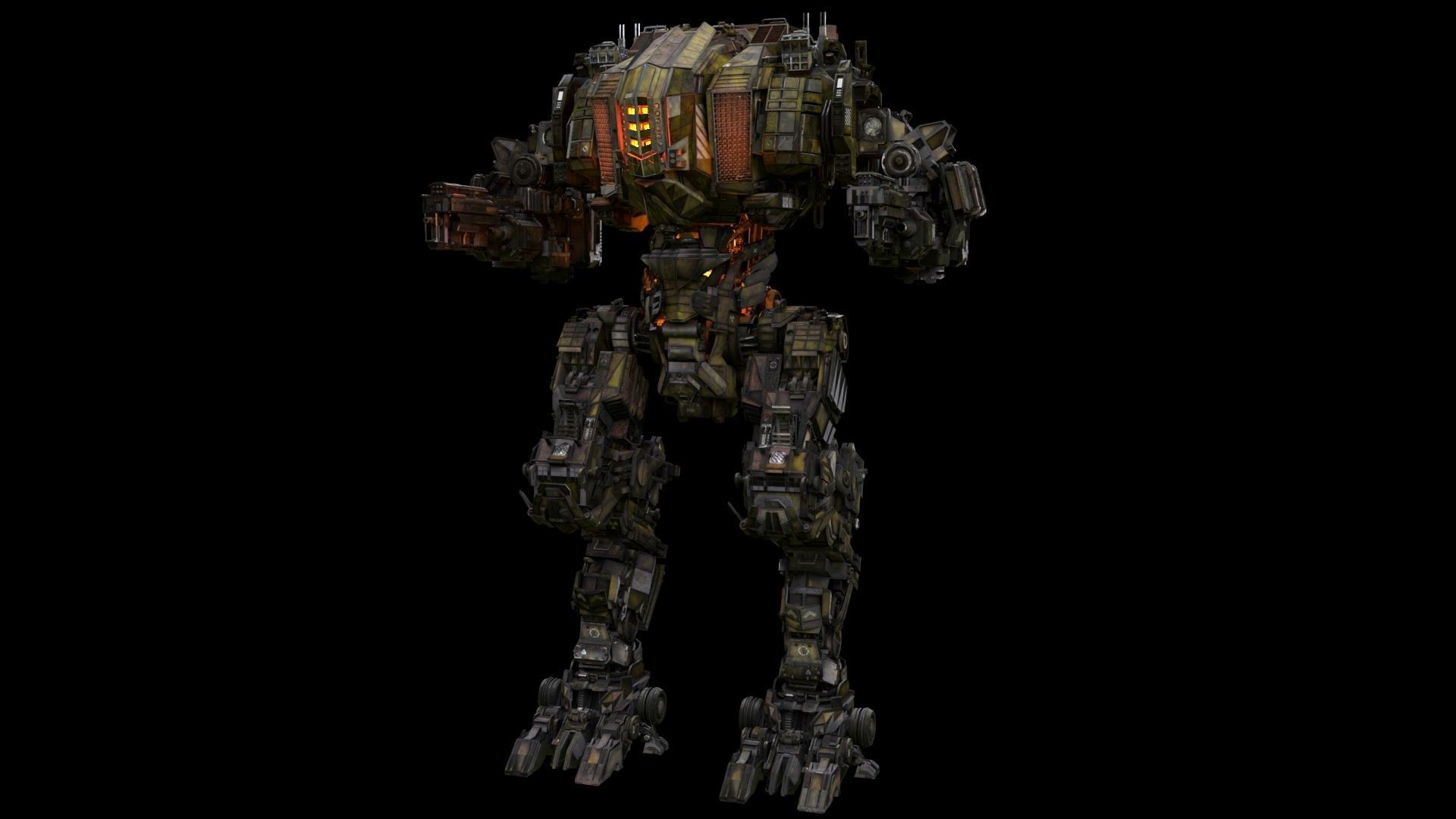 Juggernaut Free 3D model_2
