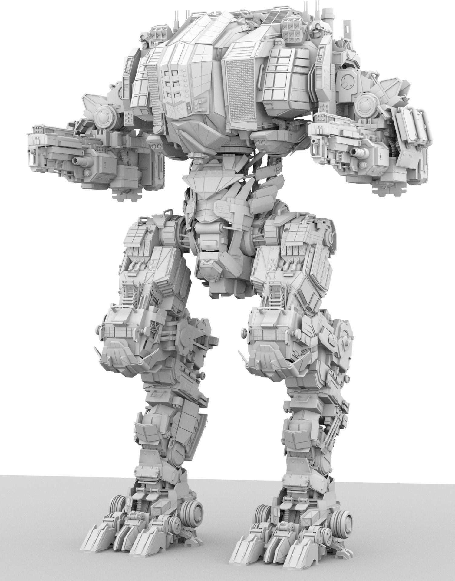 Juggernaut Free 3D model_5
