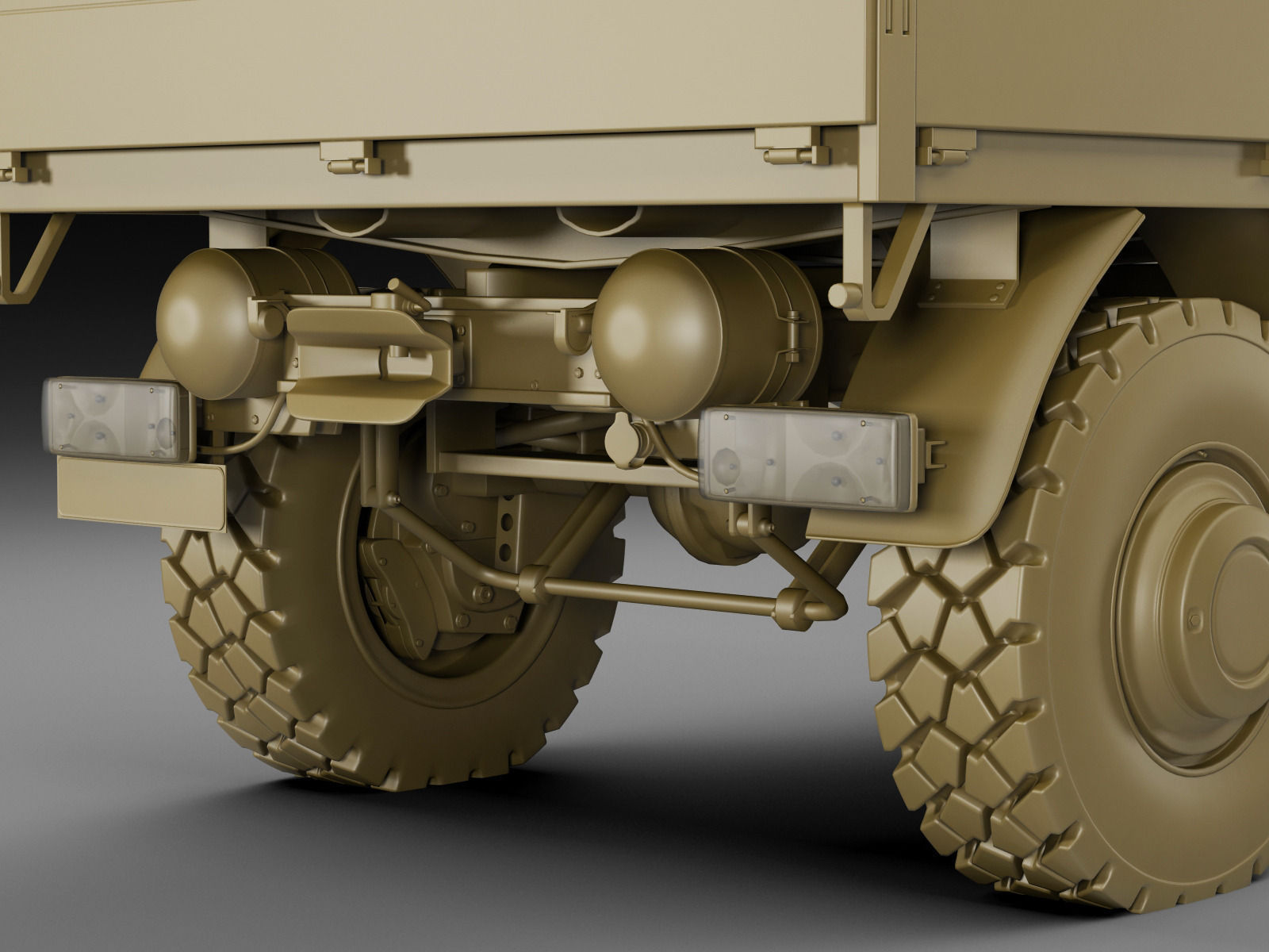 Mercedes Unimog U4023 - U5023 3D model_23