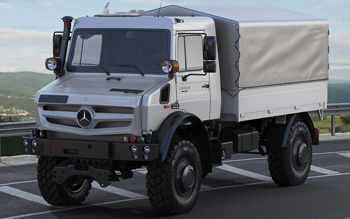 Mercedes Unimog U4023 - U5023 3D model_16