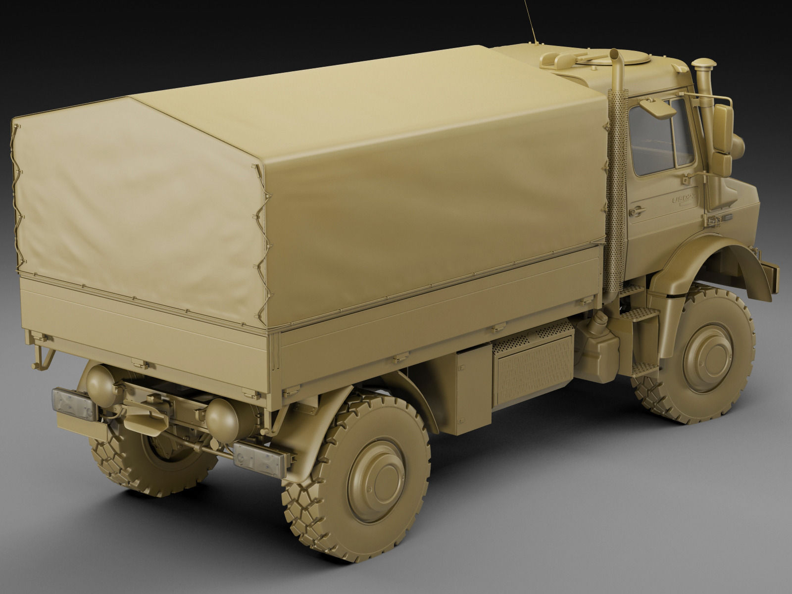 Mercedes Unimog U4023 - U5023 3D model_20