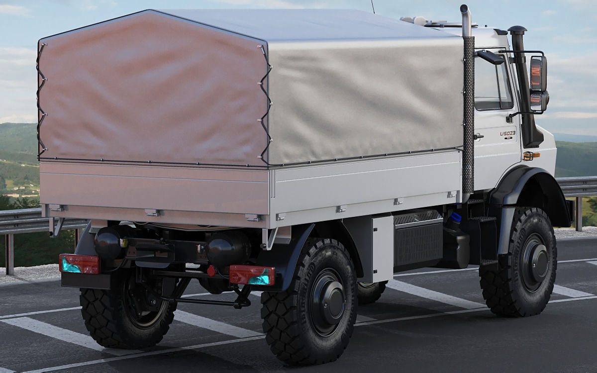 Mercedes Unimog U4023 - U5023 3D model_17
