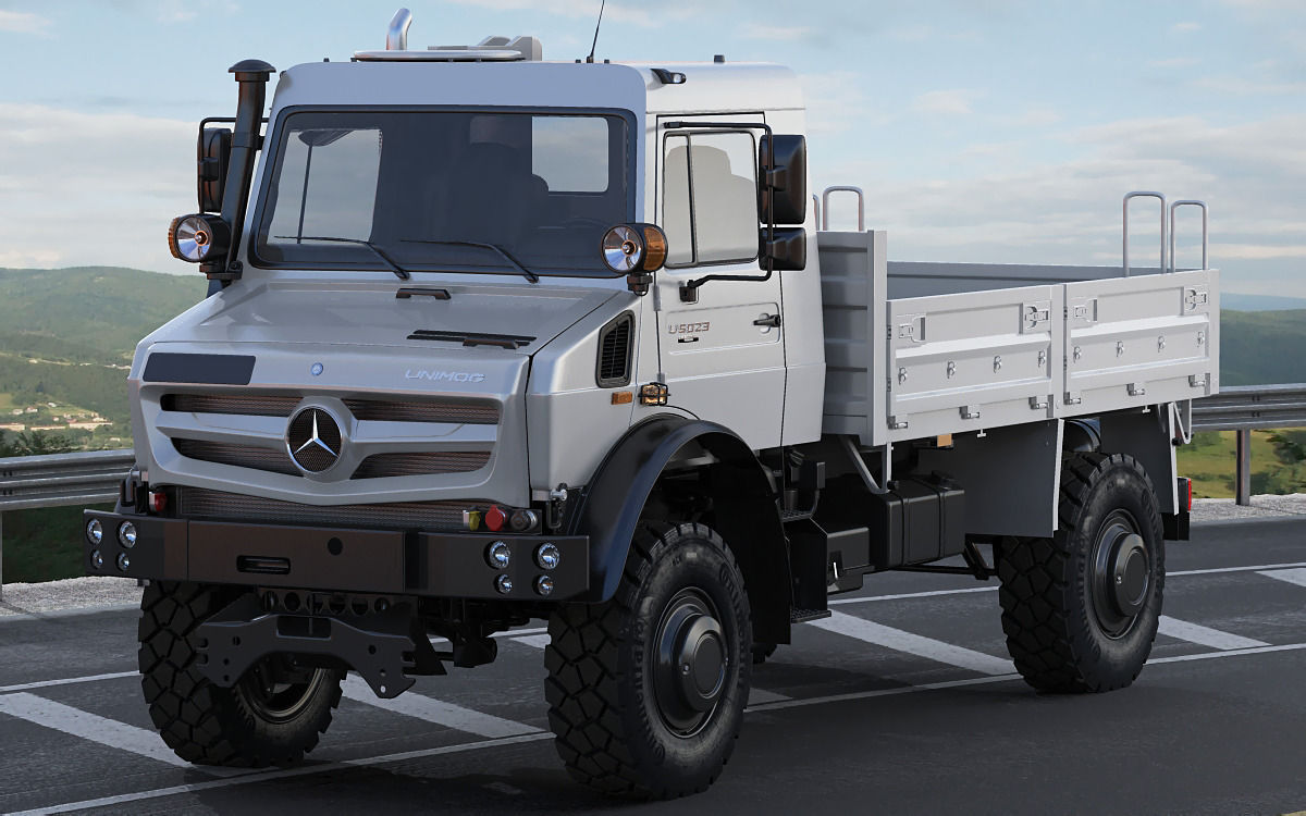 Mercedes Unimog U4023 - U5023 3D model_15