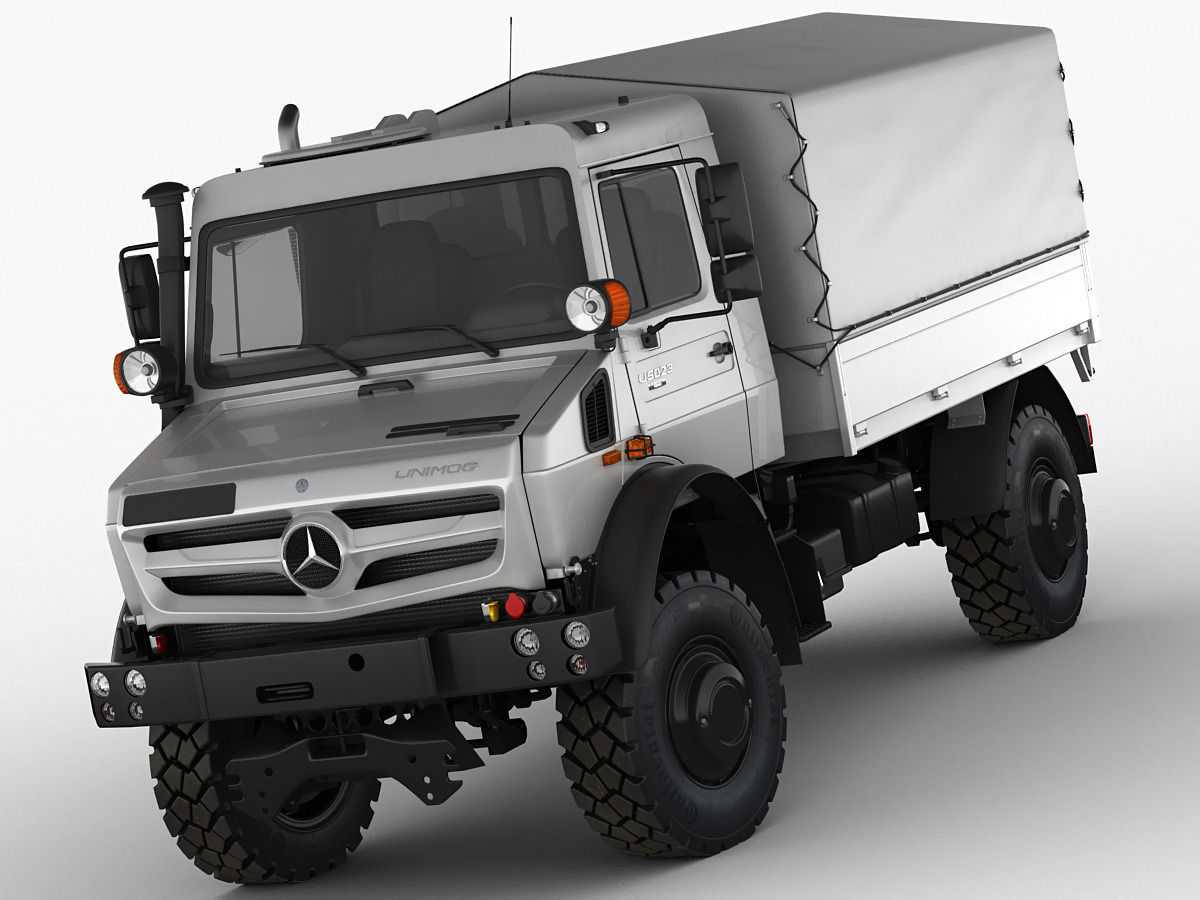 Mercedes Unimog U4023 - U5023 3D model_1