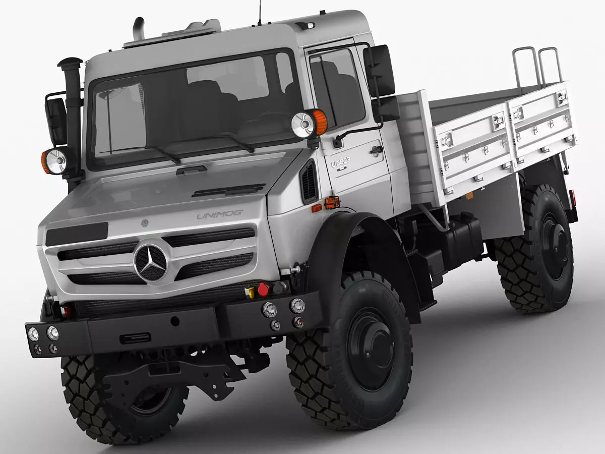 Mercedes Unimog U4023 - U5023 3D model_0