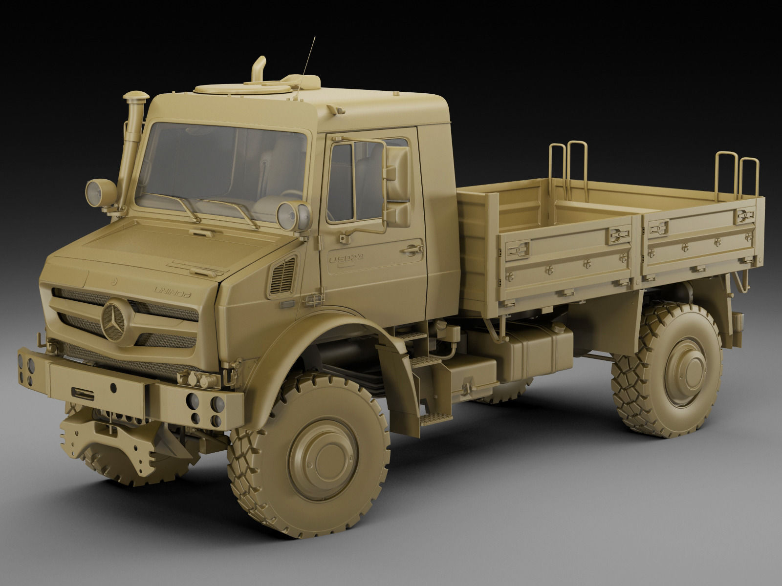 Mercedes Unimog U4023 - U5023 3D model_22