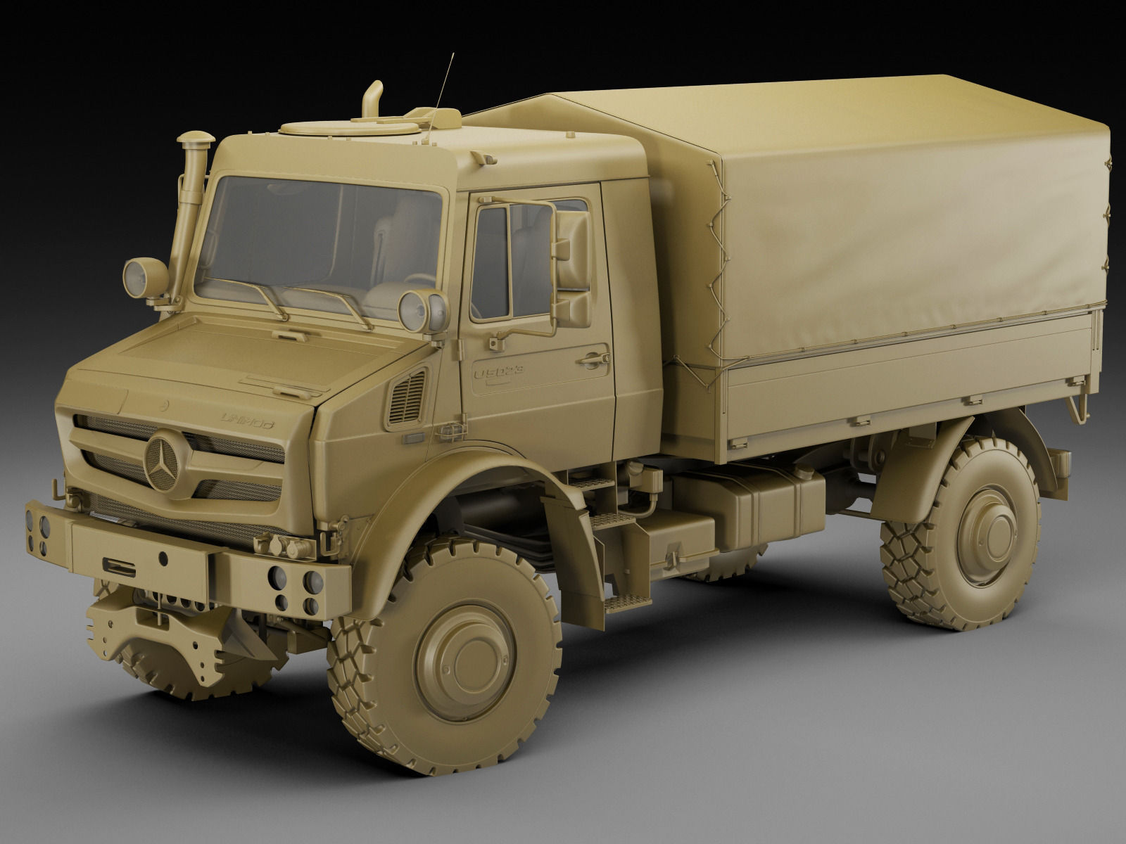 Mercedes Unimog U4023 - U5023 3D model_18
