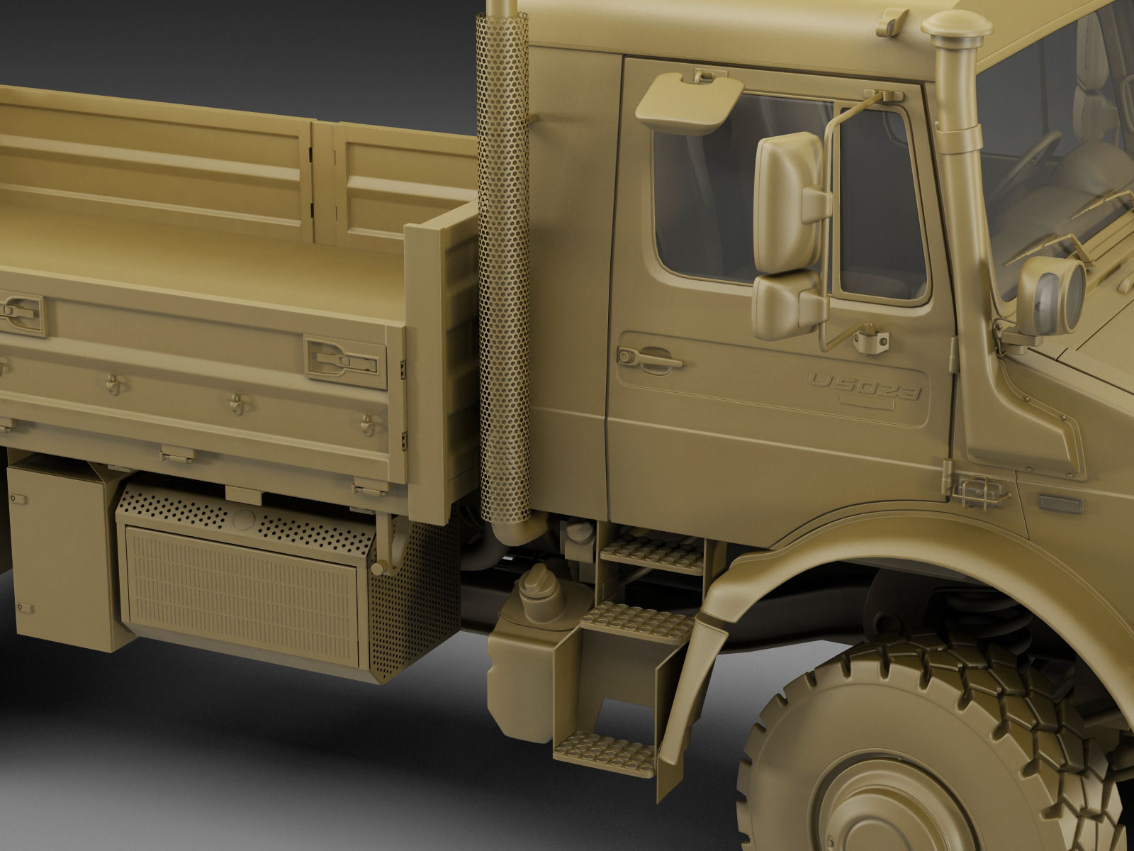 Mercedes Unimog U4023 - U5023 3D model_24