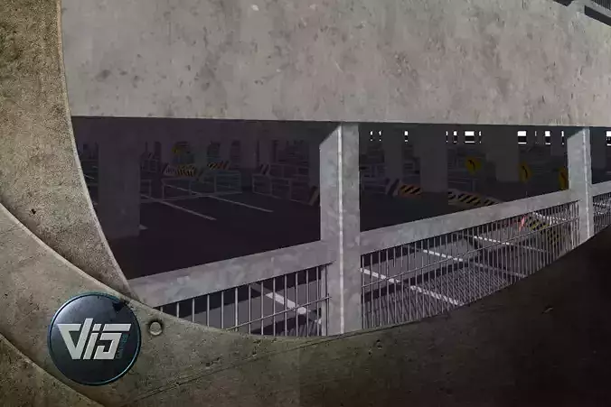 Parking Garage Racing Track