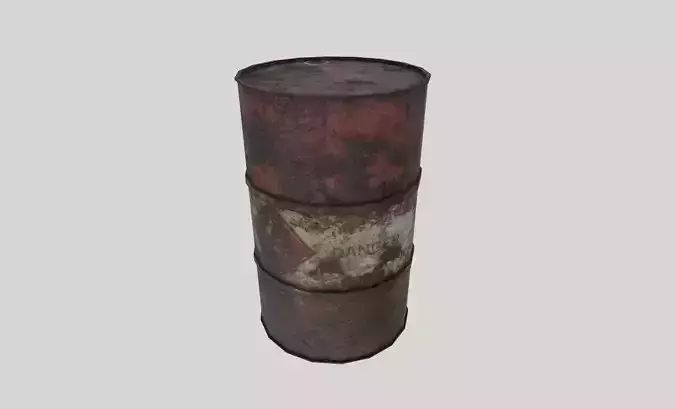 OIL DRUM 3D