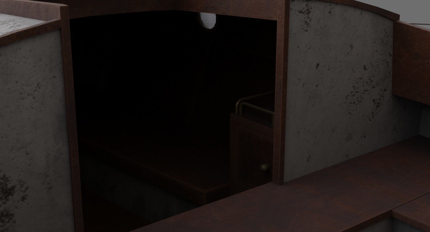 Sailboat 1B Low-poly 3D model_11