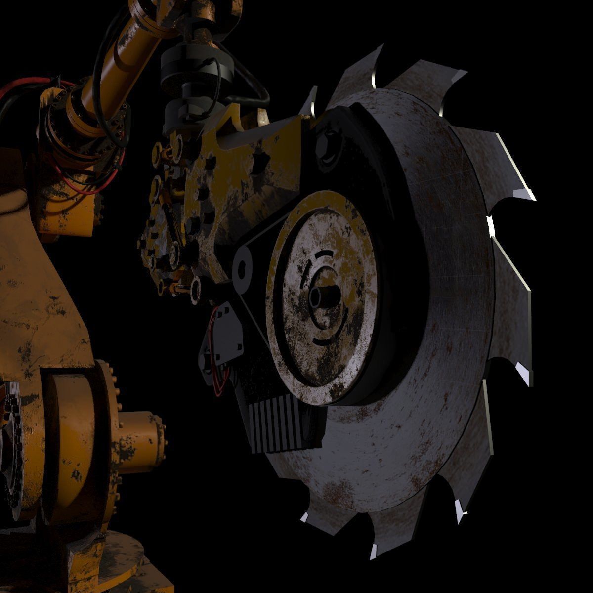 Manipulator 3D model_1