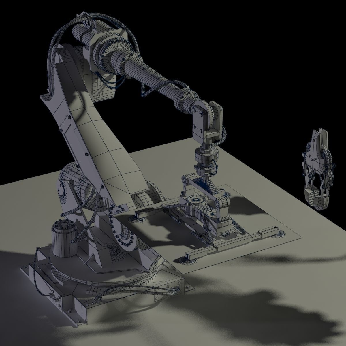 Manipulator 3D model_13