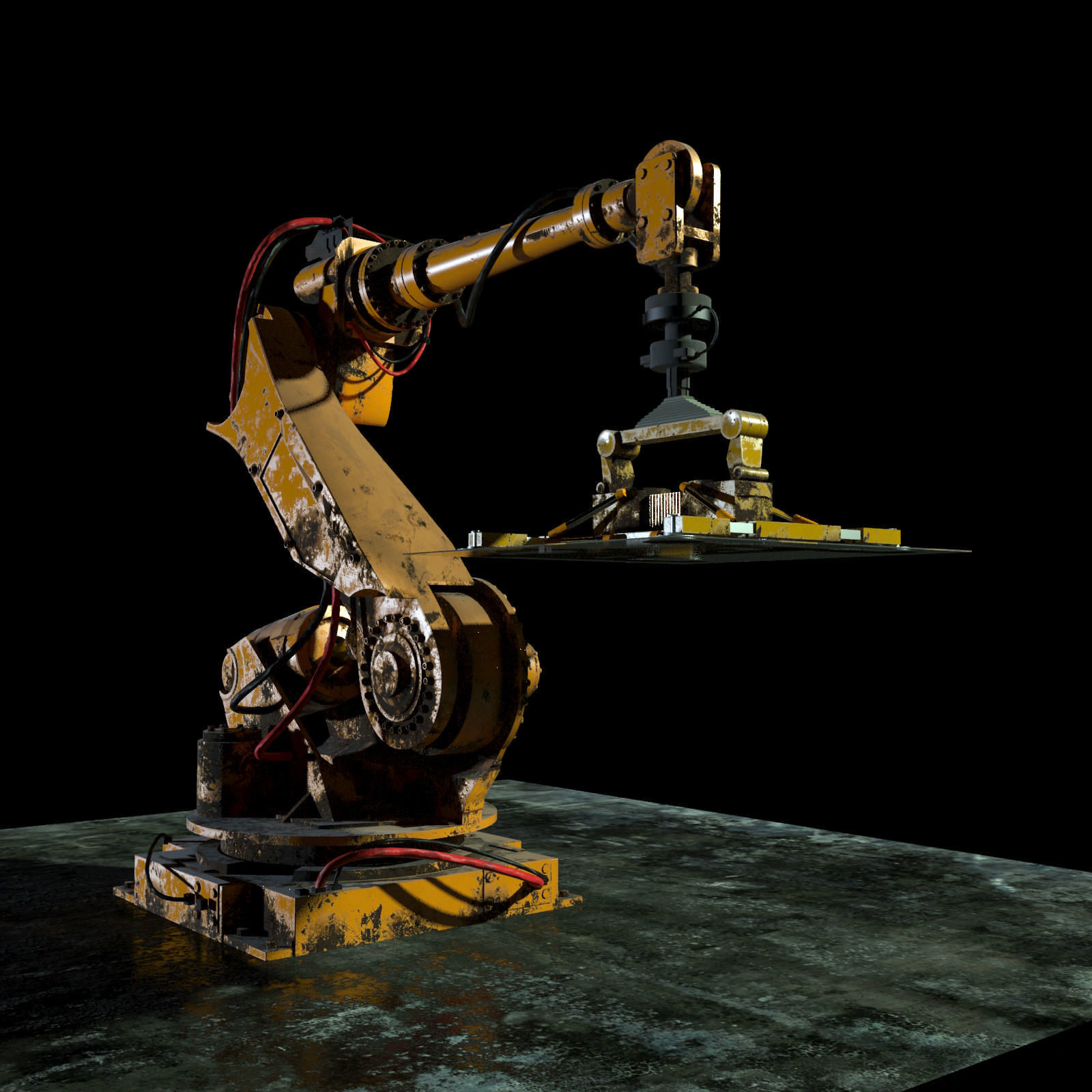 Manipulator 3D model_3