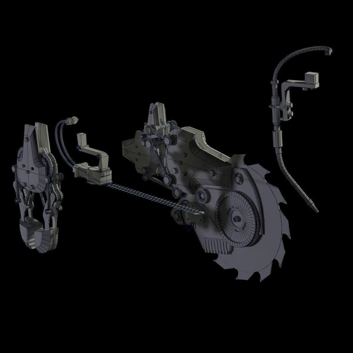 Manipulator 3D model_12