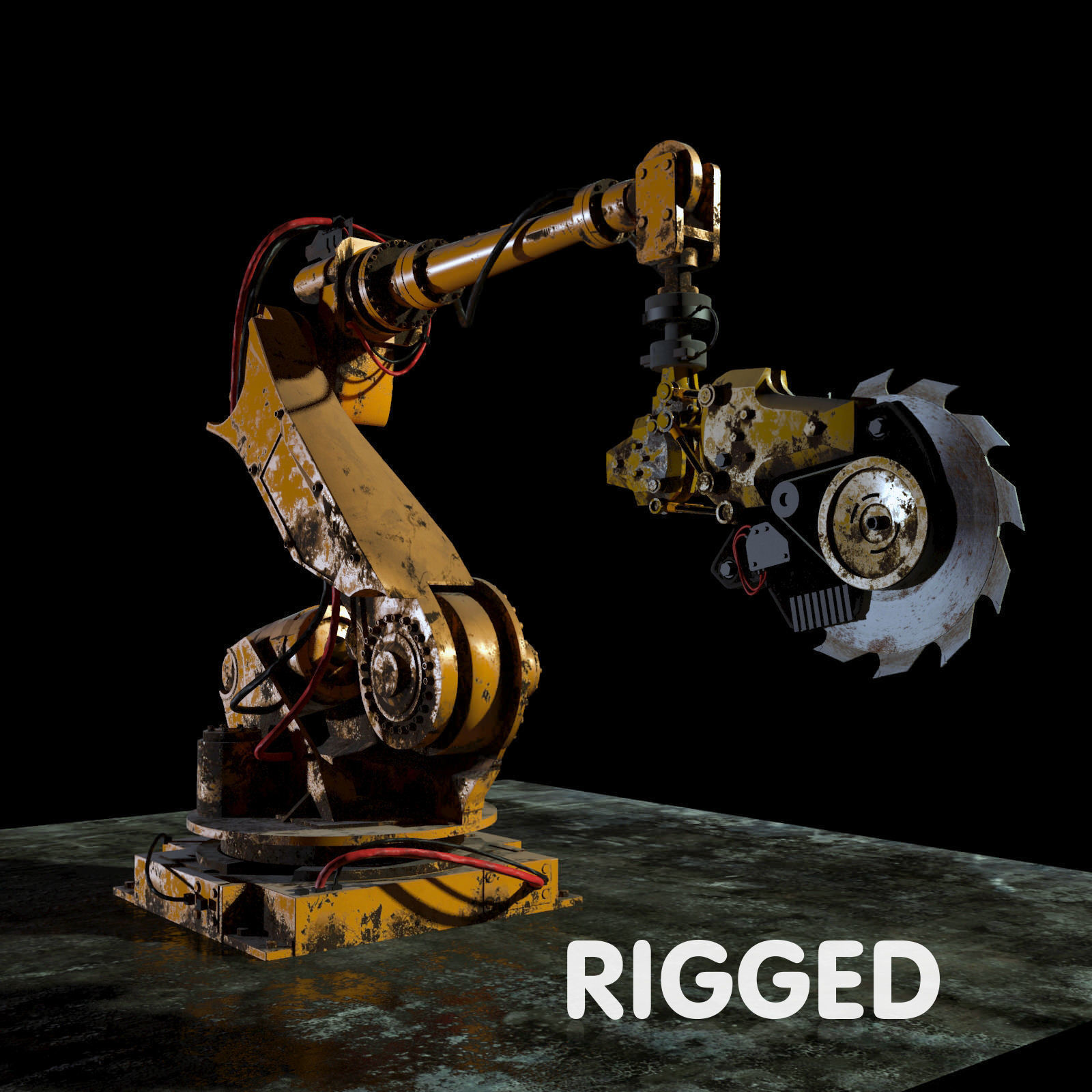 Manipulator 3D model_0