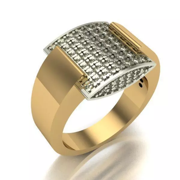 WOMAN RING 3D print model_0