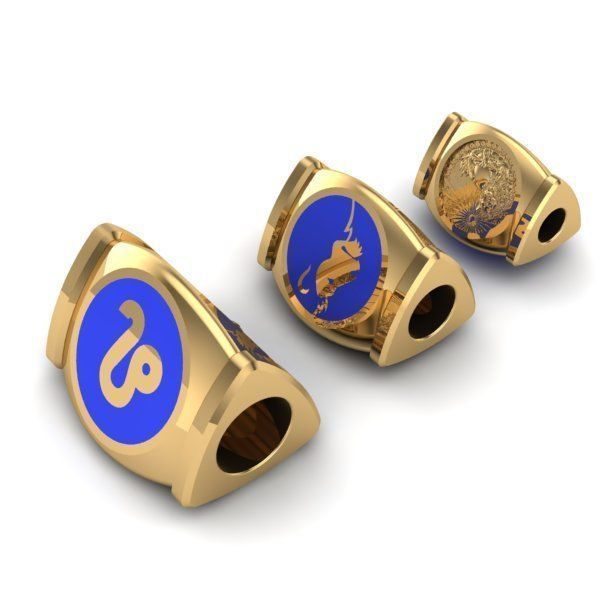 CHARMS zodiac - zodiac - zodiac - zodiac - zodia 3D print model_2