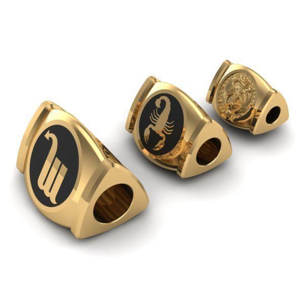 CHARMS zodiac - zodiac - zodiac - zodiac - zodia 3D print model_2