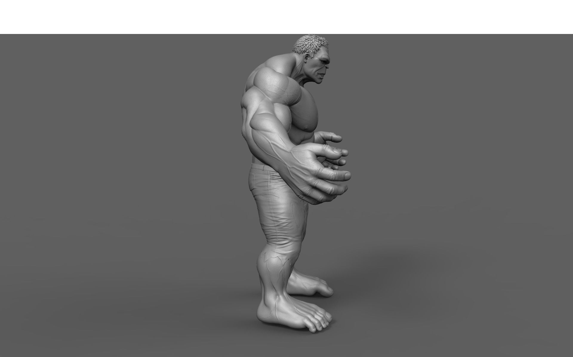 THE INCREDIBLE HULK 3D print model_8