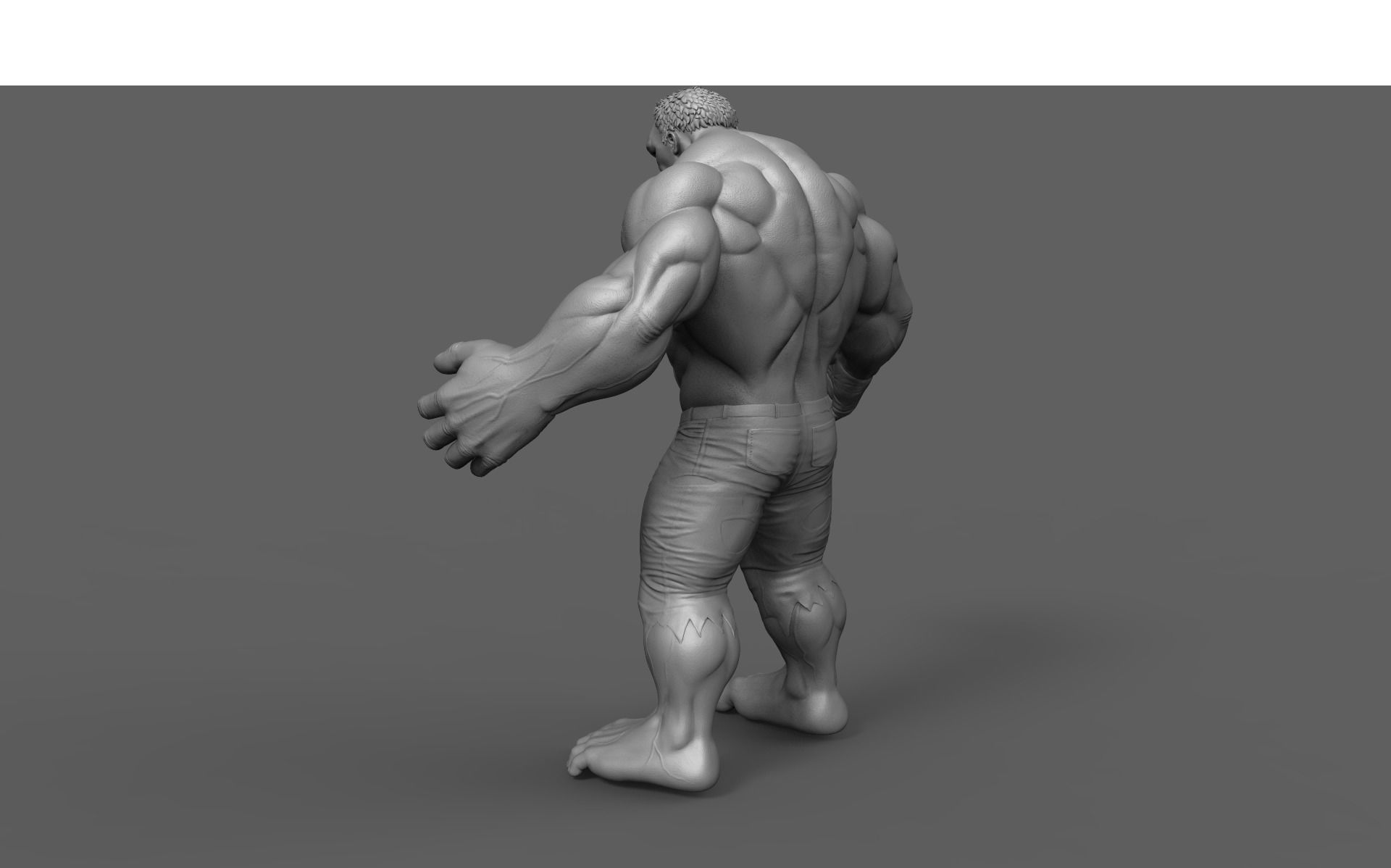 THE INCREDIBLE HULK 3D print model_10