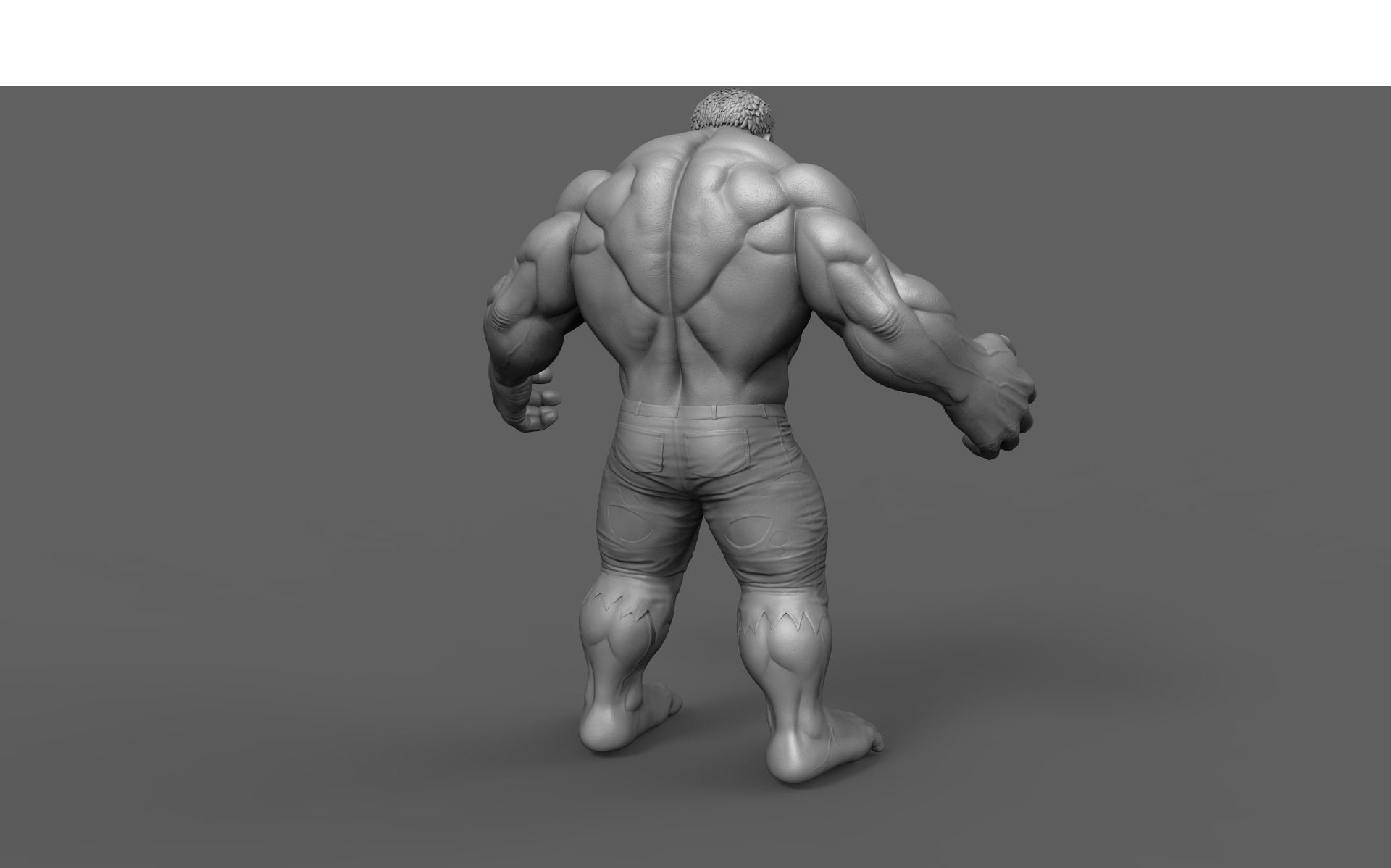 THE INCREDIBLE HULK 3D print model_9