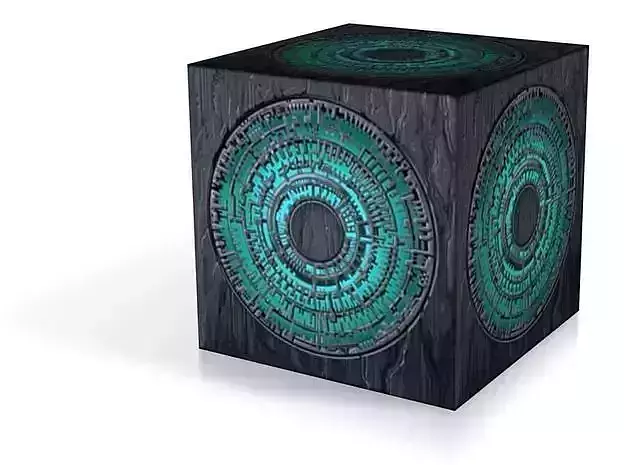 The pandorica full color for shapeways