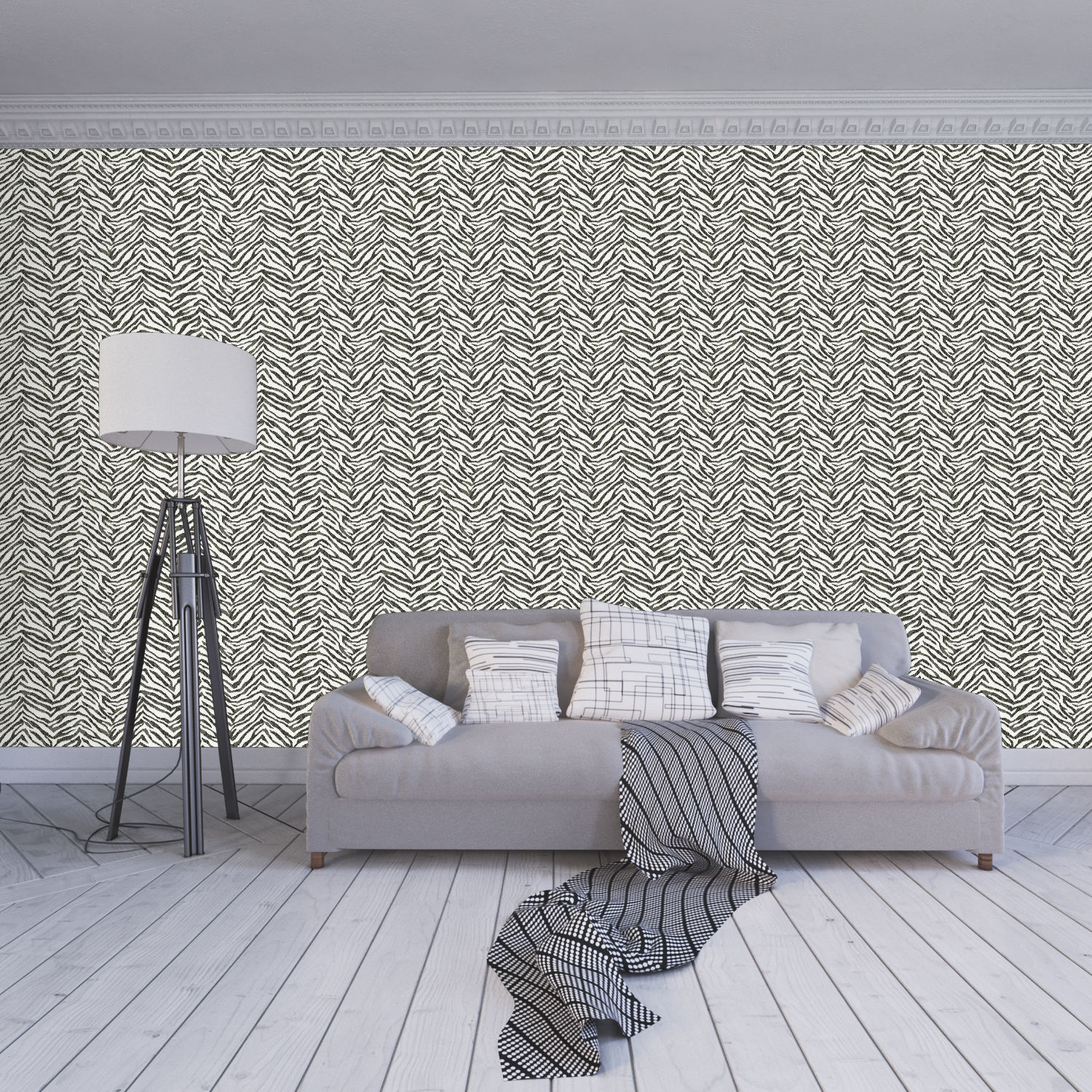 Wallpaper -33 4 Color 3D model_3