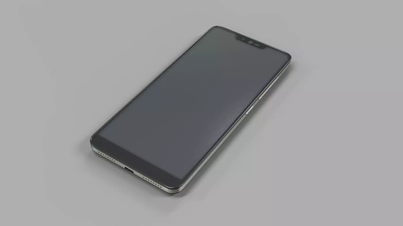 Generic Android mobile phone 3D model_0