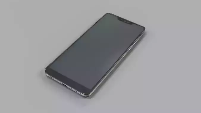 Generic Android mobile phone 3D model