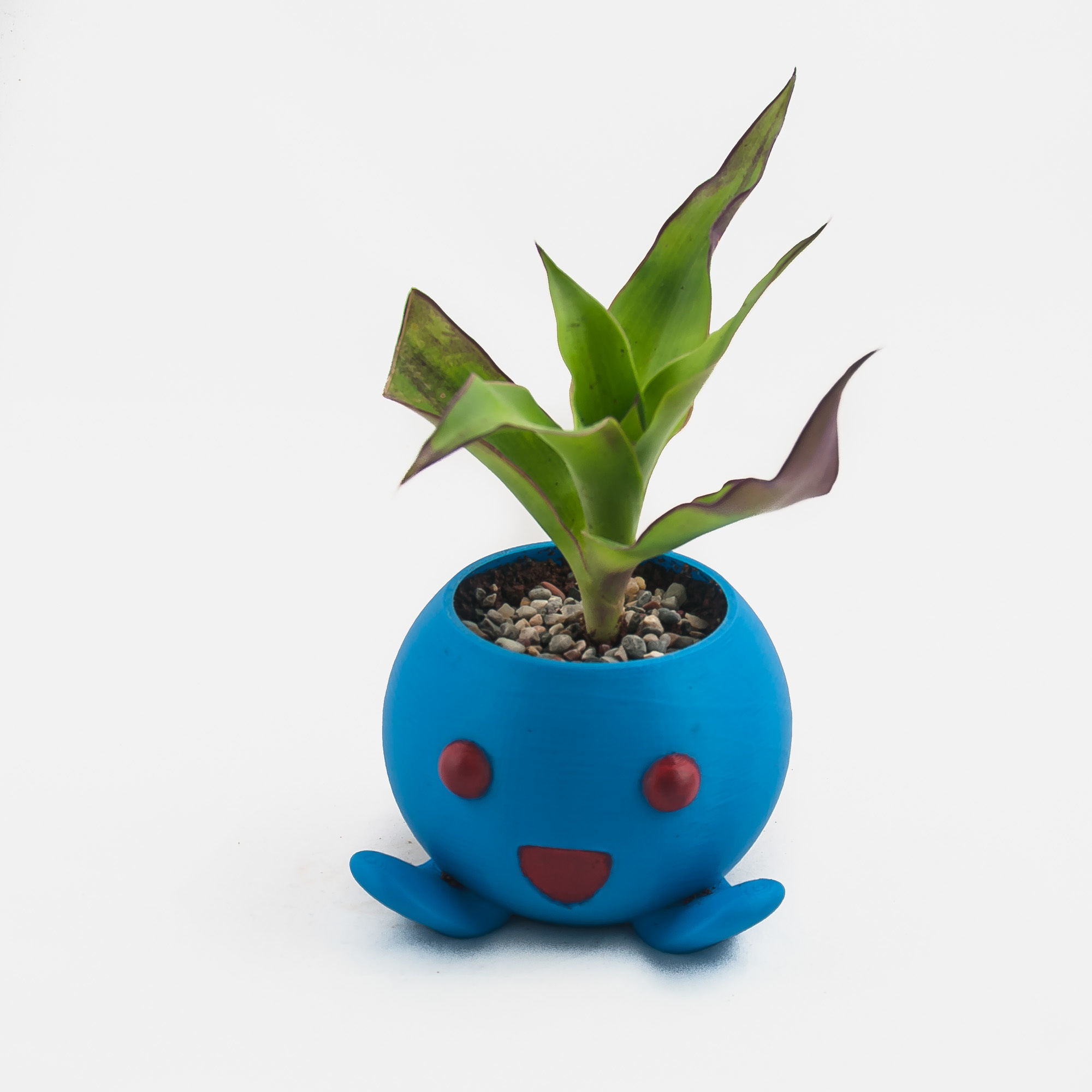 Oddish Planter -Pokemon Planter - Succulent Planter - Cactus Pot 3D print model_4