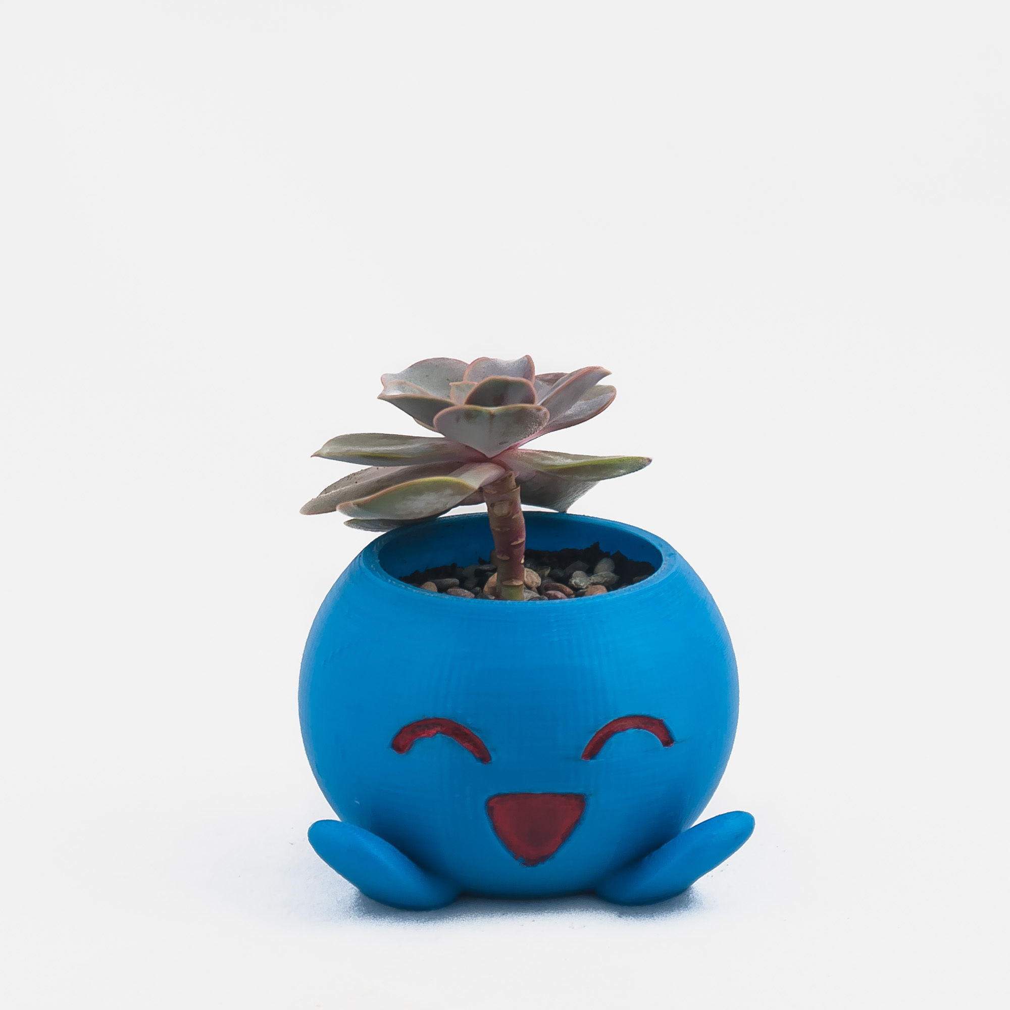 Oddish Planter -Pokemon Planter - Succulent Planter - Cactus Pot 3D print model_5