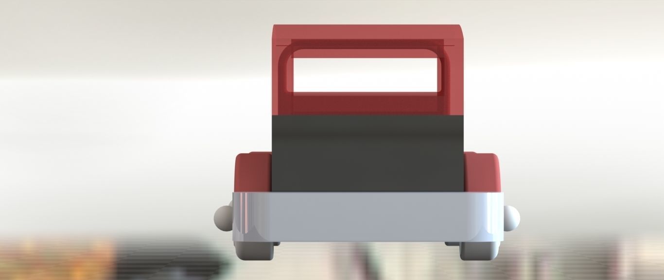 30s car 3D print model_5