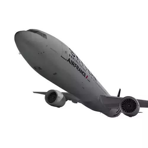 Boeing 777-300ER Skyteam AF 3D model