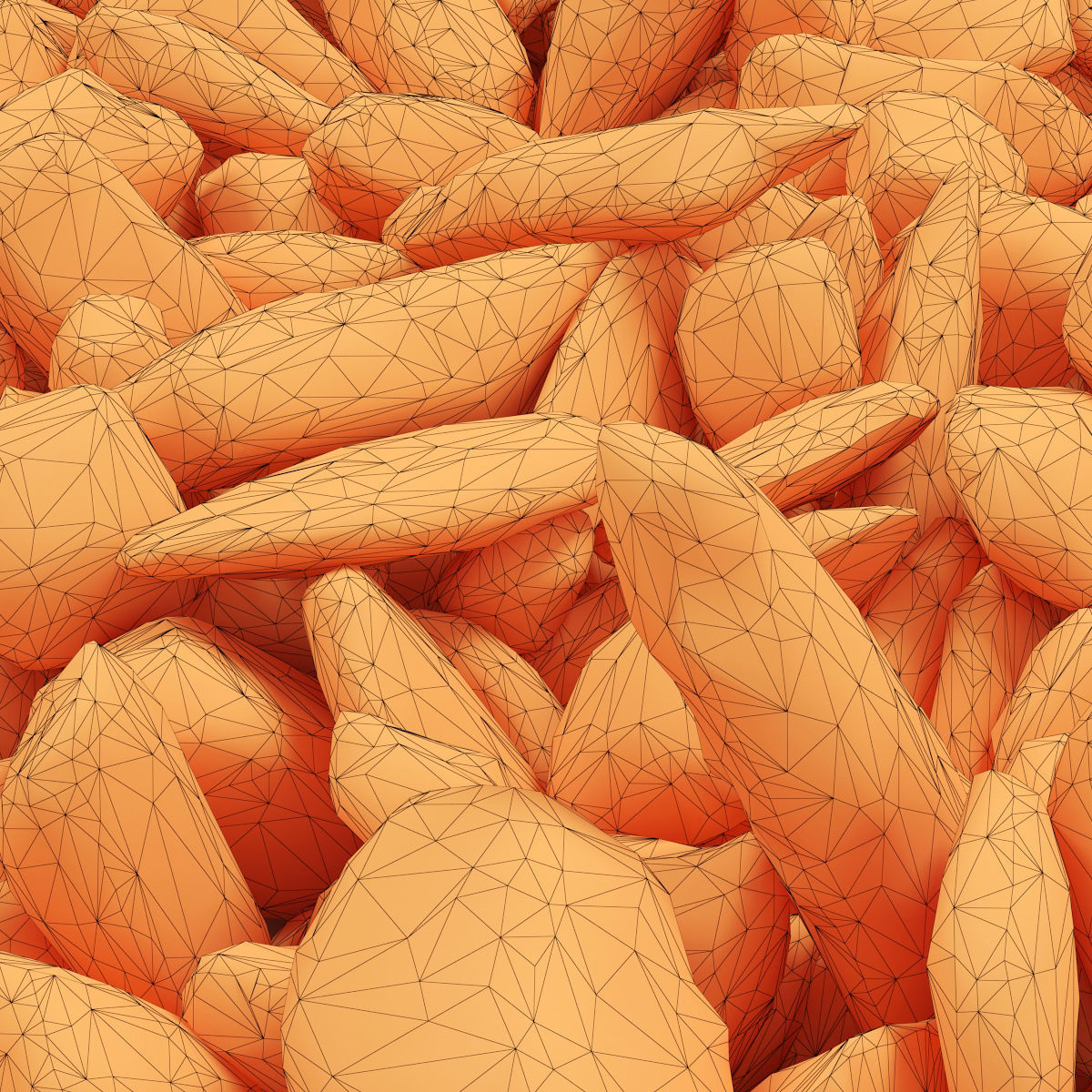 Rock stone collection n14 3D model_6