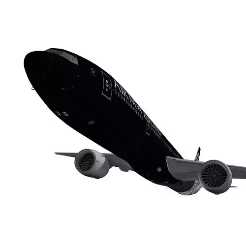 Boeing 777-300ER Air New Zealand 3D model