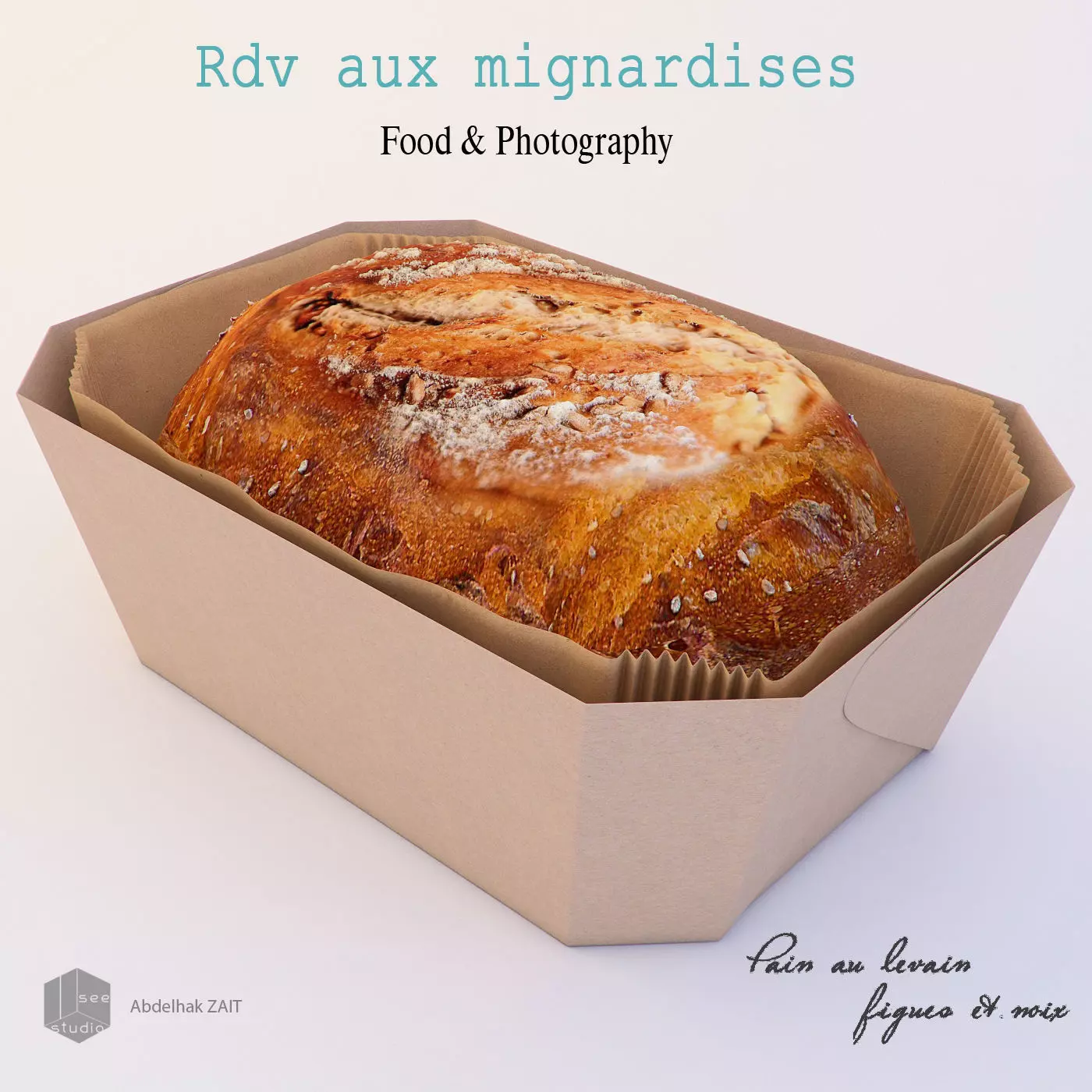 Sourdough bread 3D model_0
