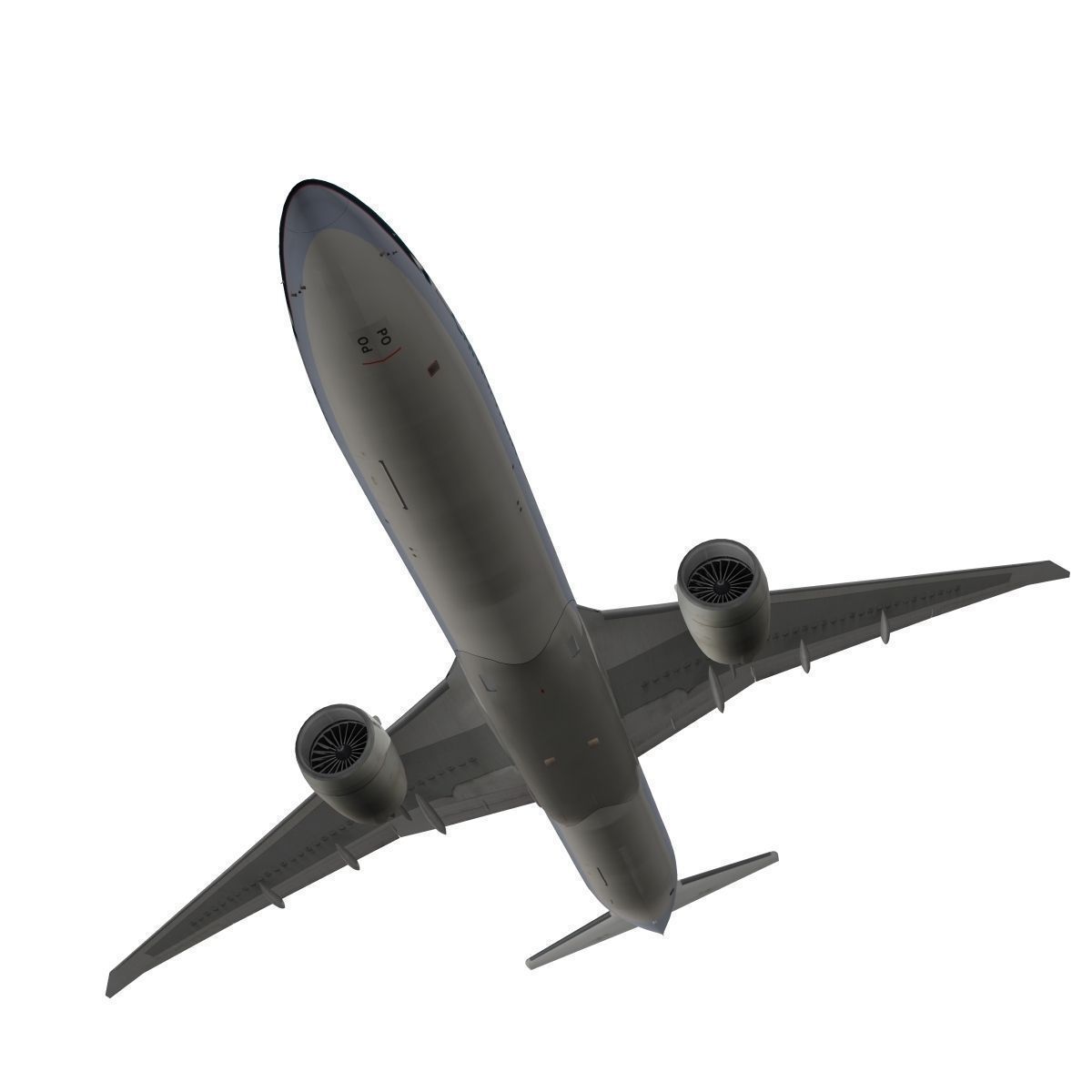 Boeing 777-300ER Cathay Pacific 3D model_1