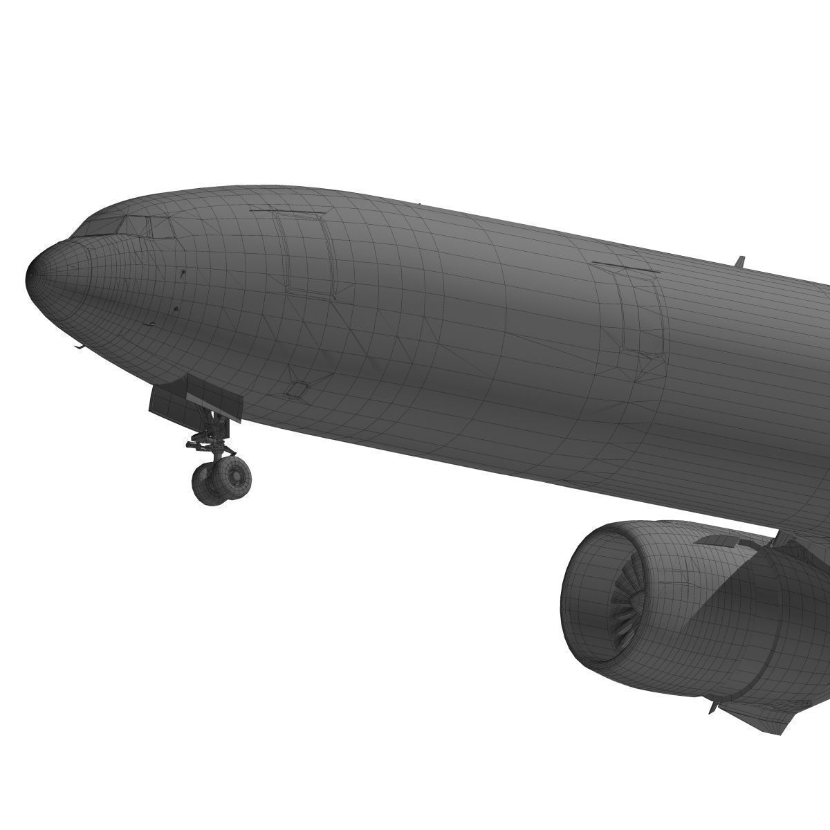 Boeing 777-300ER Cathay Pacific 3D model_16