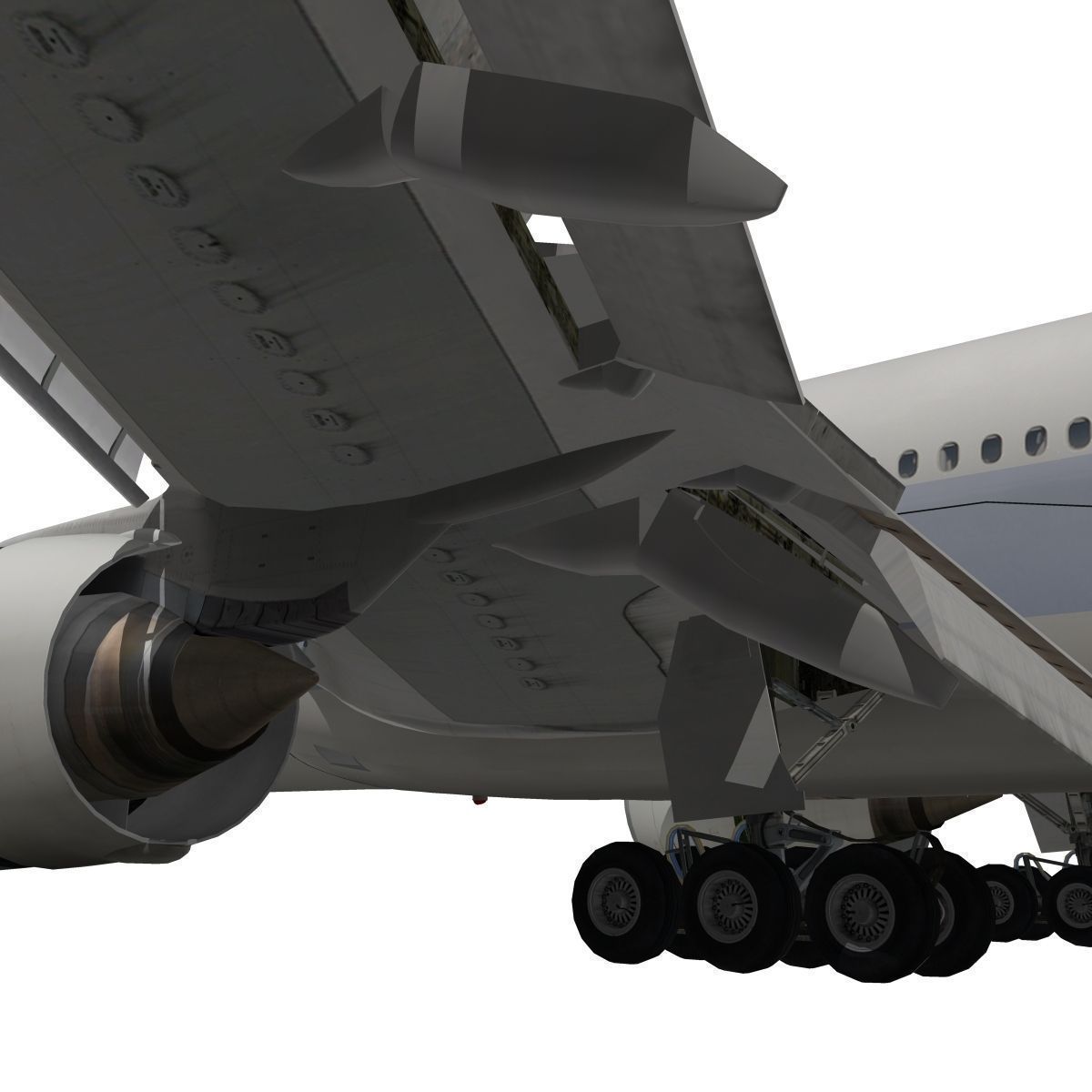 Boeing 777-300ER Cathay Pacific 3D model_9